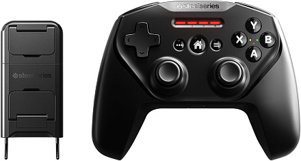 Геймпад Steelseries Nimbus+ Apple Arcade черный Bluetooth Беспроводной виброотдача обратная связь