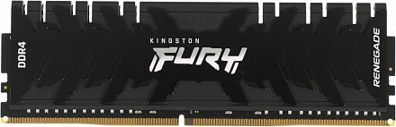 Память DDR4 32Gb 3200MHz Kingston KF432C16RB/32 Fury Renegade Black RTL Gaming PC4-25600 CL16 DIMM 288-pin 1.35В dual rank с радиатором Ret