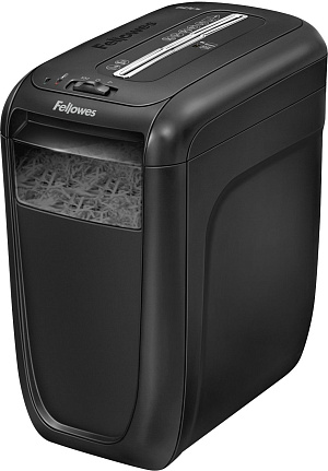 Шредер Fellowes PowerShred 60Cs (секр.P-4) фрагменты 10лист. 22лтр. скрепки скобы пл.карты