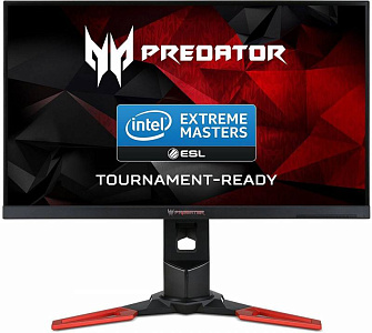 Монитор Acer 28" Predator XB281HKbmiprz черный TN+film LED 16:9 HDMI M/M матовая HAS Piv 300cd 3840x2160 60Hz G-Sync DP 4K USB 7.8кг