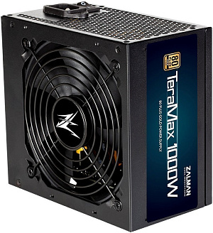 Блок питания Zalman ATX 1200W ZM1200-TMX 80+ gold 24pin APFC 120mm fan 12xSATA Cab Manag RTL