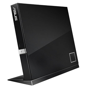 Привод Blu-Ray Asus SBW-06D2X-U/BLK/G/AS черный USB slim внешний RTL