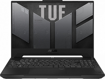 Ноутбук Asus TUF Gaming F15 FX507ZV4-LP106 Core i7 12700H 16Gb SSD1Tb NVIDIA GeForce RTX4060 8Gb 15.6" IPS FHD (1920x1080) noOS grey WiFi BT Cam (90NR0FA7-M007U0)