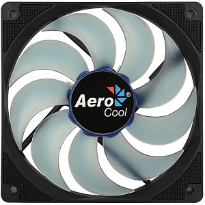 Вентилятор Aerocool MOTION 12 PLUS BLUE 120x120mm 3-pin 4-pin (Molex)22dB 160gr LED Ret