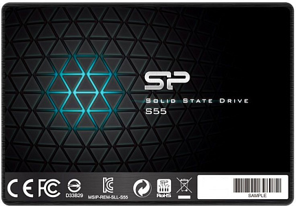 Накопитель SSD Silicon Power SATA III 240Gb SP240GBSS3S55S25 Slim S55 2.5"