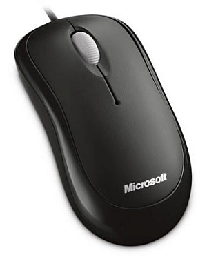 Мышь Microsoft Basic For Bsnss черный оптическая (1000dpi) USB (2but)