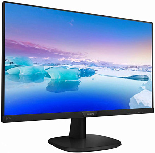 Монитор Philips 27" 273V7QDAB (00/01) черный IPS LED 16:9 DVI HDMI M/M матовая 250cd 1920x1080 75Hz VGA FHD 4.5кг