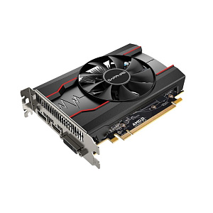 Видеокарта Sapphire PCI-E 11268-01-20G RX 550 4G OC AMD Radeon RX 550 4096Mb 128 GDDR5 1206/7000 DVIx1 HDMIx1 DPx1 HDCP Ret