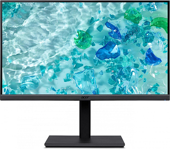 Монитор Acer 27" Nitro B277UEbmiiprzxv черный IPS LED 4ms 16:9 HDMI M/M полуматовая HAS Piv 350cd 178гр/178гр 2560x1440 100Hz FreeSync DP 2K USB 8.68кг