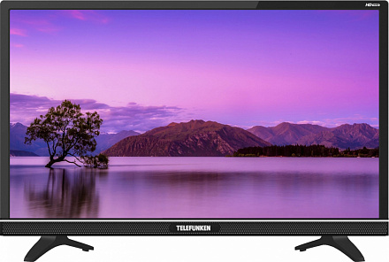 Телевизор LED Telefunken 23.6" TF-LED24S85T2S(черный)\H черный HD 60Hz DVB-T DVB-T2 DVB-C DVB-S DVB-S2 USB WiFi Smart TV