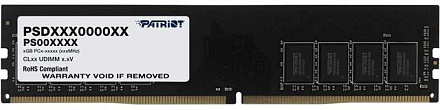 Память DDR4 32Gb 3200MHz Patriot PSD432G32002 Signature RTL Gaming PC4-25600 CL22 DIMM 288-pin 1.2В dual rank Ret