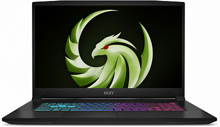 Ноутбук MSI Bravo 17 D7VF-063RU Ryzen 7 7735HS 16Gb SSD1Tb NVIDIA GeForce RTX4060 8Gb 17.3" IPS FHD (1920x1080) Windows 11 Home black WiFi BT Cam (9S7-17LN11-063)