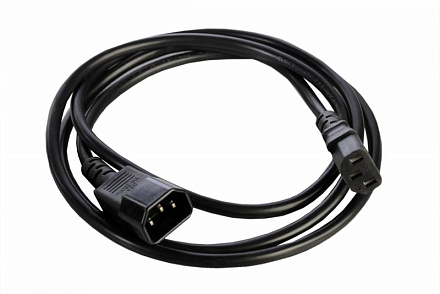 Шнур питания Rem R-10-Cord-C13-C14-3 C13-С14 проводник.:3x1мм2 3м 220В 10А (упак.:1шт) черный