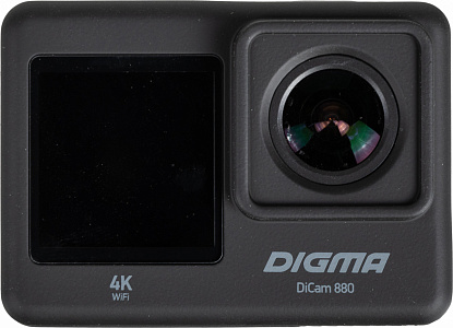 Экшн-камера Digma DiCam 880 черный