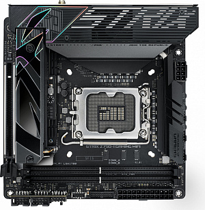 Материнская плата Asus ROG STRIX Z790-I GAMING WIFI Soc-1700 Intel Z790 2xDDR5 mini-ITX AC`97 8ch(7.1) 2.5Gg RAID+HDMI